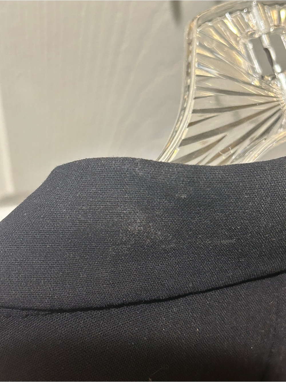 ESCADA Black Wool Elastin Blazer 46 EU - Picture 6 of 7
